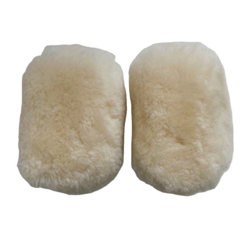 High Quality Factory Sheepskin Comfortable golden supplier sheepskin low price Sheepskin Pram Straps cover