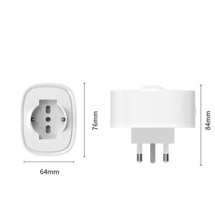 Smart Plug Wi-Fi Mini Outlet,Only One Socket,Voice Control with Alexa/Google Assistant And IFTTT Compatible,Timer Switch