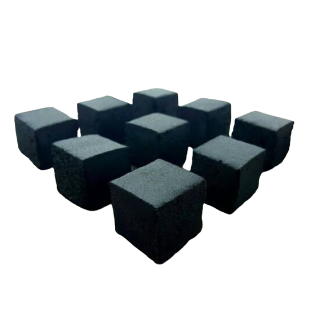 High Density Coconut Shell Charcoal Premium Cube Shape For Hookah Superior Quality Made in Indonesia code 1203