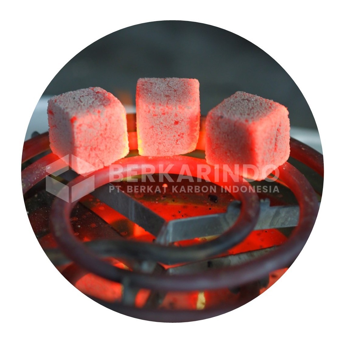 Berkarindo Best Quality Easy Lite Shisha Hookah Coconut Charcoal Premium coconut charcoal briquette low ash hookah coal