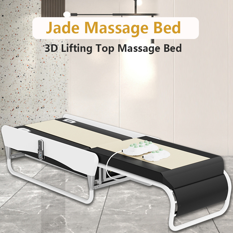 Luxury 3D Master V3 price thermal electric jade roller heated table massage bed