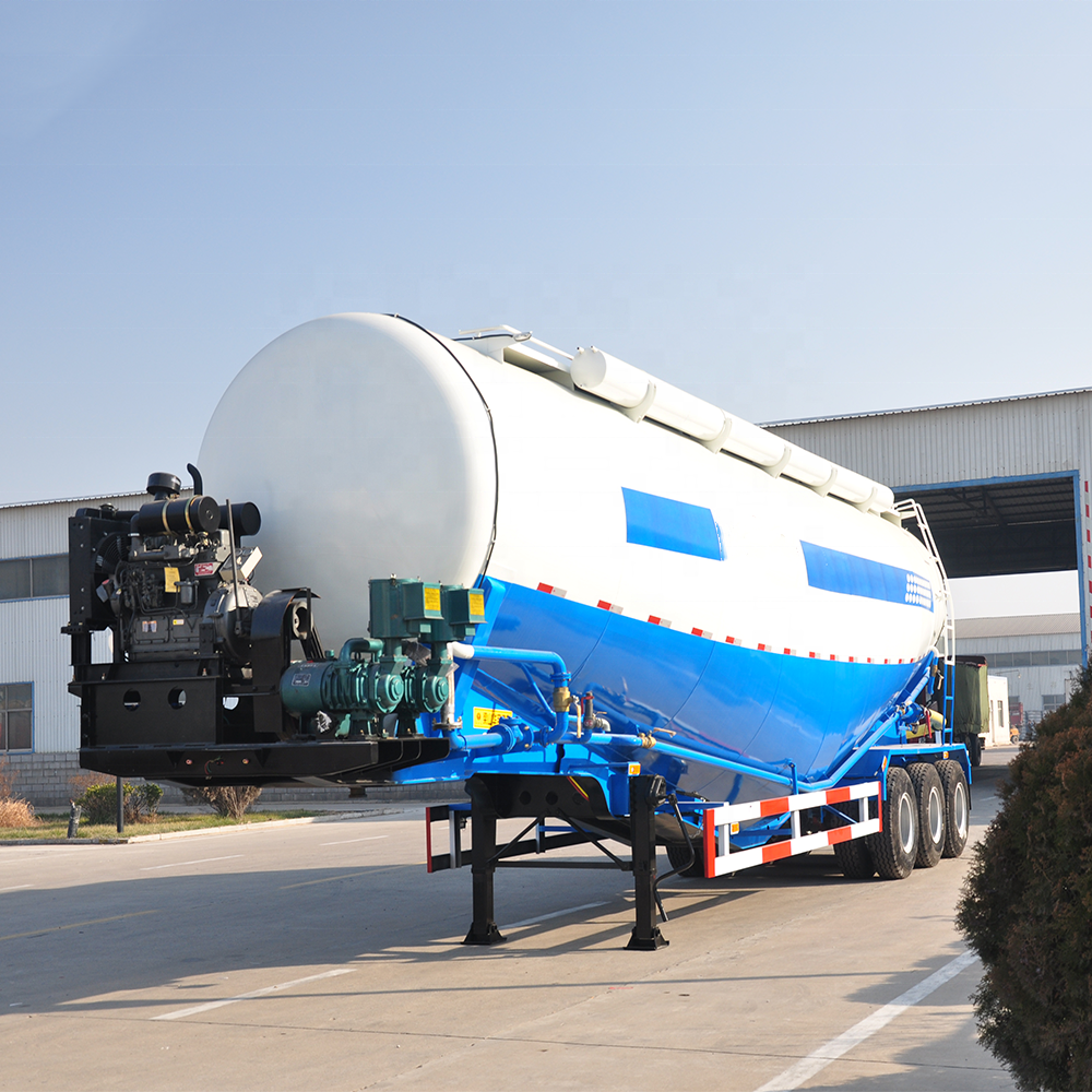 LNG LPG Powder Liquid Fuel Diesel Bulk Cement Tank Semi Trailer