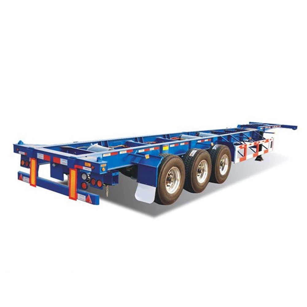 40 Feet Container Chassis Skeleton Frame Container Chassis Semi Trailer