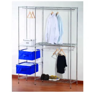 Modern Style Hanger Steel Heavy Duty Racks Clothing Rack Garment Rail Garment Rack For Bedroom