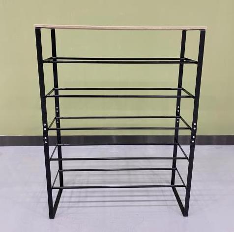 Hot Sale 6 Tier Metal Shoe Rack Cabinet Storage Organizer Wooden Shoe Rack Design For Living Room Entryway