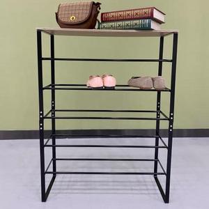 Hot Sale 6 Tier Metal Shoe Rack Cabinet Storage Organizer Wooden Shoe Rack Design For Living Room Entryway