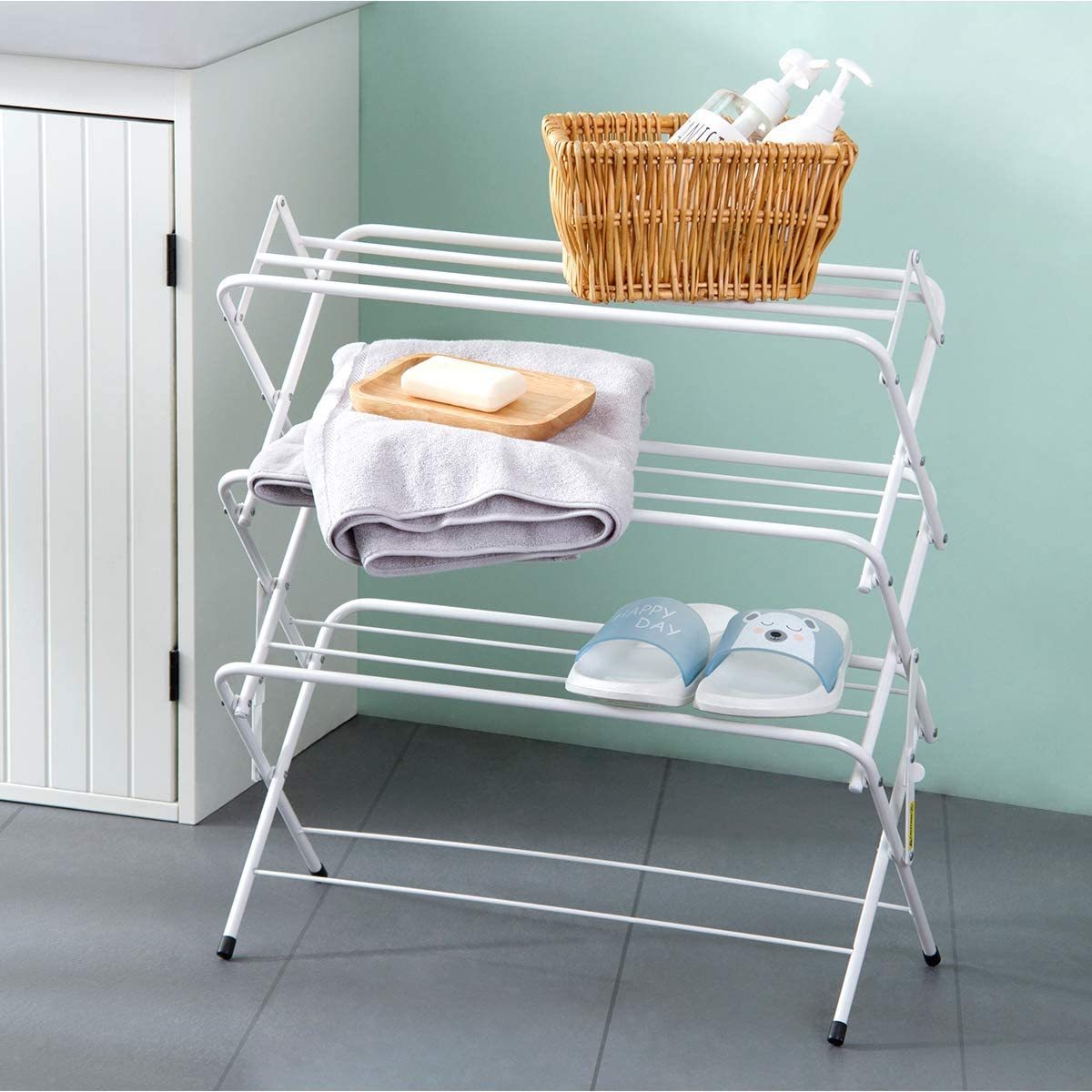 High Quality Manufacturer 3 Layers Metal Collapsible Shoe Rack Organizer Shoe Racks For Home