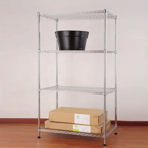 Heavy Duty 4 Tiers Nsf Iron Kitchen Metal Storage Rack Wire Shelving Wire Shelf For Wire Shelving Units