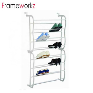 24 Pairs Metal Door Hanging Shoes Rack/Metal Door Hanging Shoe Rack/Metal Shoe Rack Designs