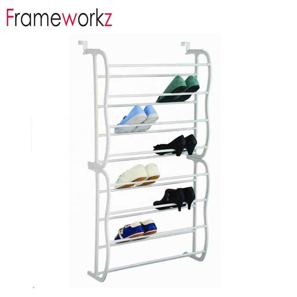 24 Pairs Metal Door Hanging Shoes Rack/Metal Door Hanging Shoe Rack/Metal Shoe Rack Designs