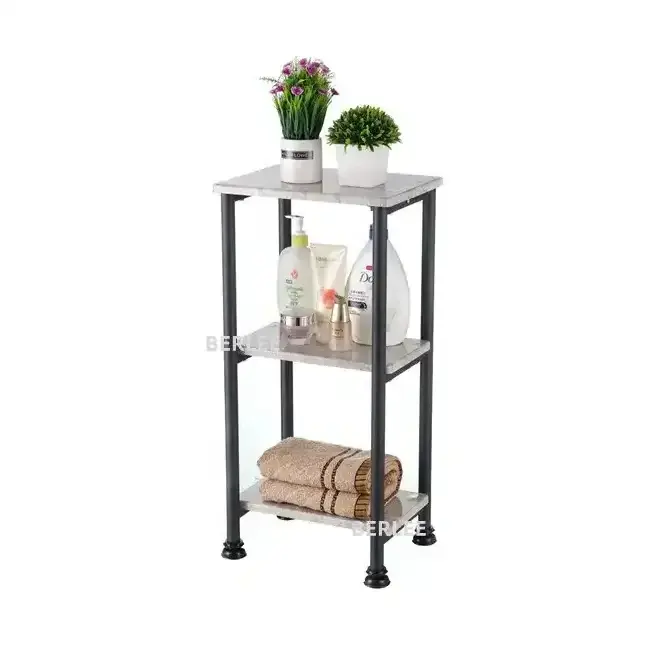 Wholesale Black 3 Tier Corner Metal Shelf Bathroom Storage Racks Shelving Units With  Bsci Certification