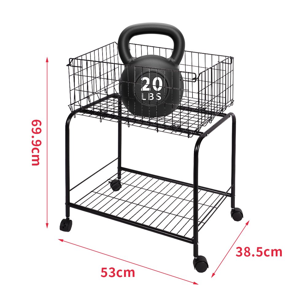 Hot Sale Dirty Laundry Basket Kitchen Food Storage Rack Trolleys Shelf Storage Cart For Daily Shelf