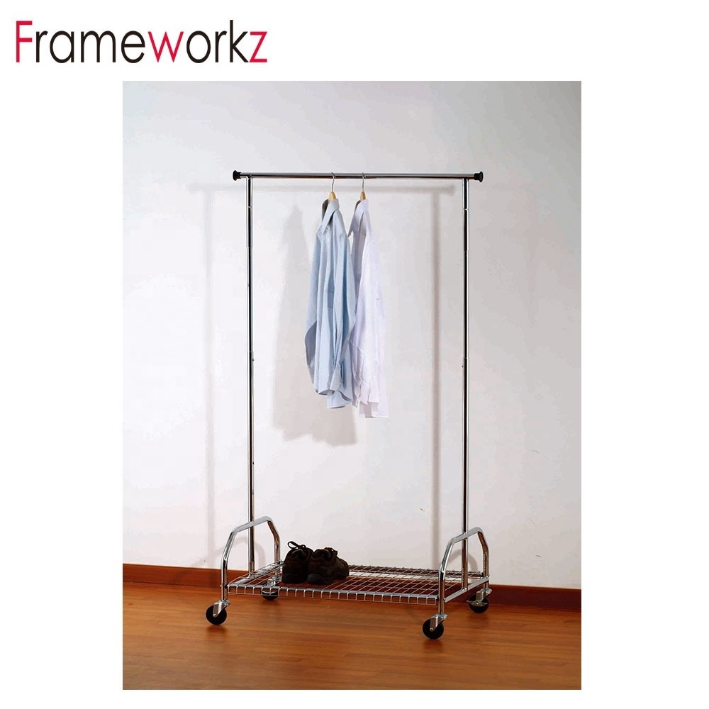 Modern Heavy Duty Metal Clothes Hanging Clothing stand Garment Display Rack Coat stand