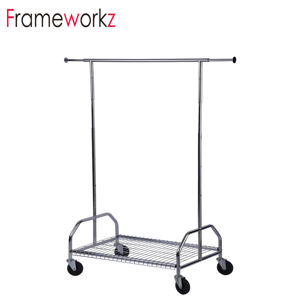 Modern Heavy Duty Metal Clothes Hanging Clothing stand Garment Display Rack Coat stand