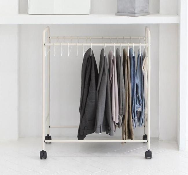 Cloth rack 20 hanger space saver Pant/Jeans/Trouser Rolling Trolley Closet Organizer