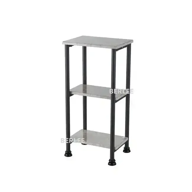 Wholesale Black 3 Tier Corner Metal Shelf Bathroom Storage Racks Shelving Units With  Bsci Certification