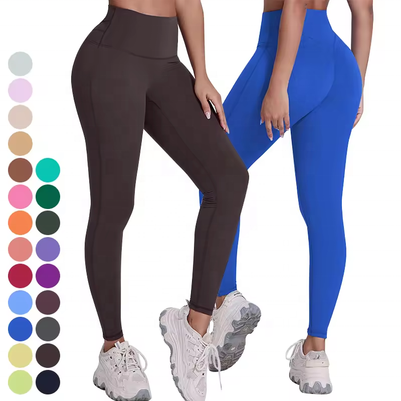 Custom Logo Soft Butt Lift Ultra High Rise Legacy Yoga Leggings Butterfly 3-Seam Women Gym Fitness Sports Workout Tights Pants