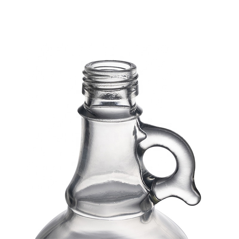 Berlin Packaging Transparent Beverage Milk 1 Gallon Growler Jug 580ml 1100ml 1800ml Beautiful Glass Juice Jug Pot