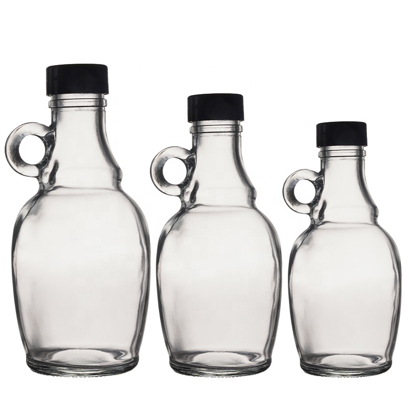 Berlin Packaging Transparent Beverage Milk 1 Gallon Growler Jug 580ml 1100ml 1800ml Beautiful Glass Juice Jug Pot