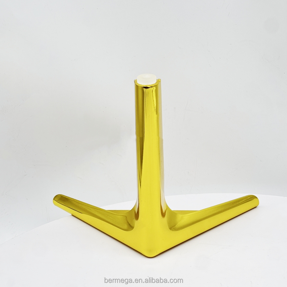 Sofa Hardware Legs 4 inch/10/12/15 cm Glossy Legs Stainless Steel Furniture Parts Single Metal Sofa legs Accessories