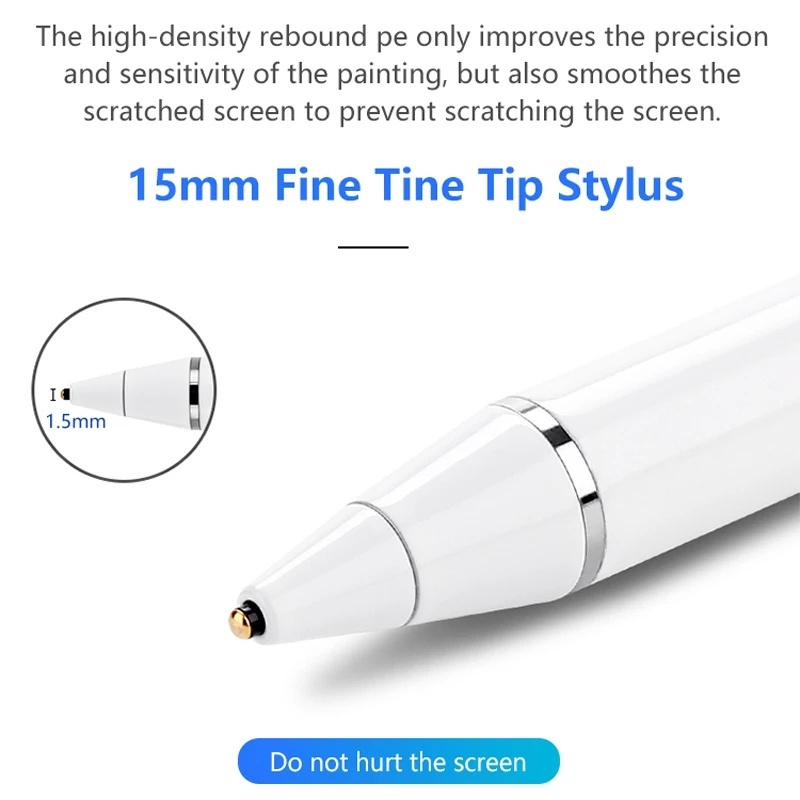 Active Stylus Pen Capacitive Touch Screen Pencil For Samsung Xiaomi HUAWEI iPad Tablet Phones iOS Android Pencil For Drawing