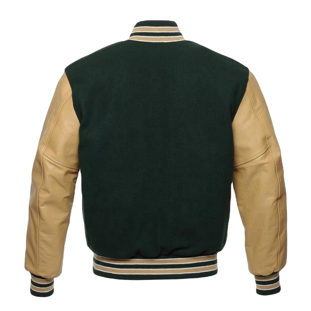 Customized Embroidery Logo Baseball Bomber Jackets Wholesale Men Plain Satin Jackets OEM Casual Men Clothes High Street Jacket