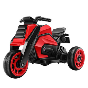 Electric Car for Children Sit Can Ride Motorcycle Electric Tricycle Walking Baby Artifact Kids Bike Scooter Children's 3 Wheels