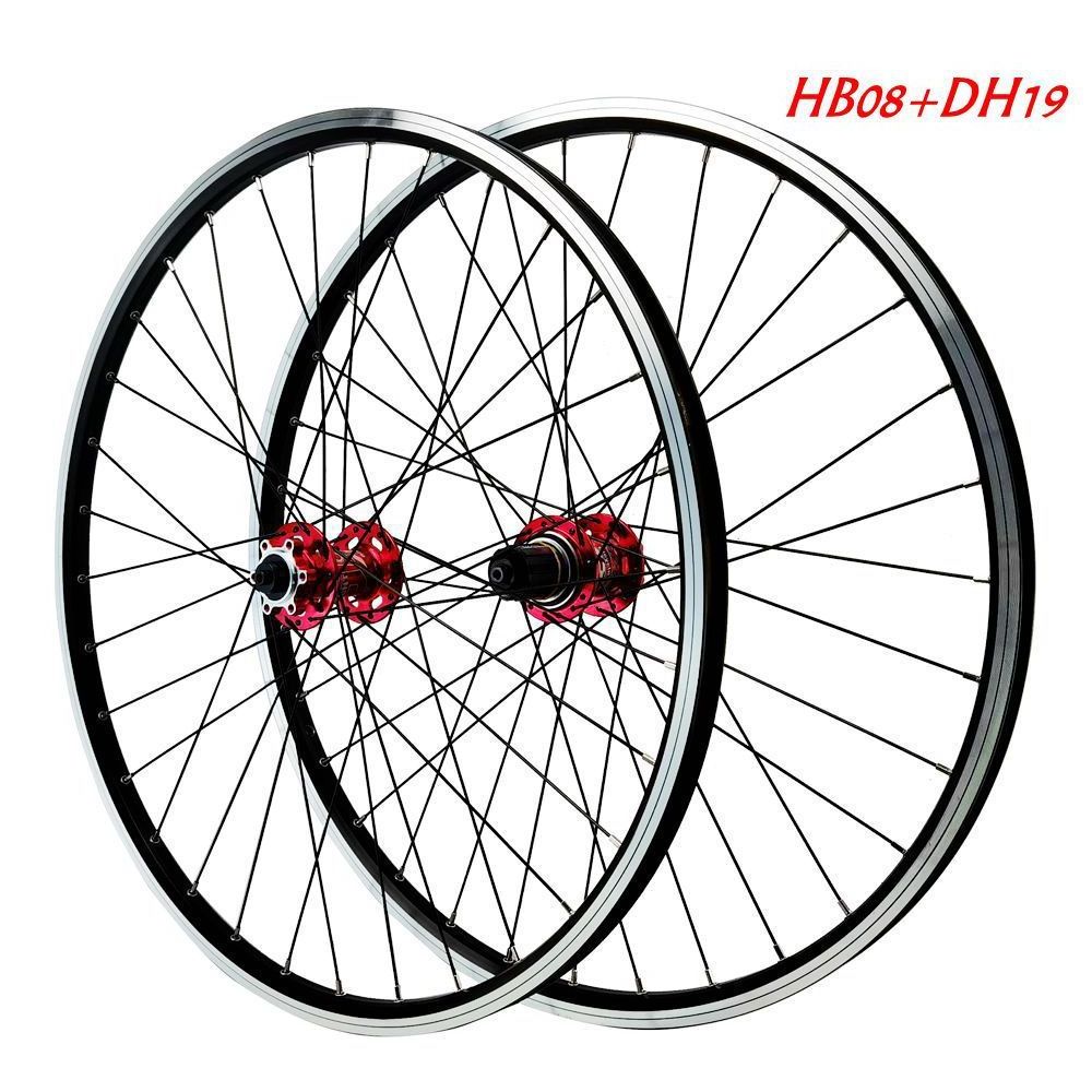 26 27.5 29er PASAK Bicycle Wheels Alloy 4 Bearing Hub 32holes Disc V Brake Mountain Bike Wheelset For 8-12 Speed Cassette