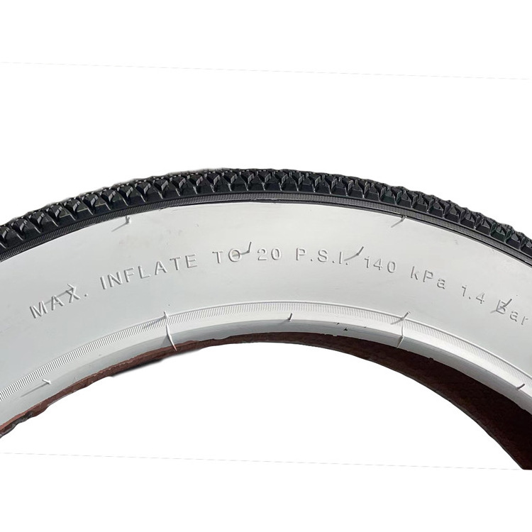 Fat Tire Bikes 20*4.0 26*4.0 inch Bicycle Tyres Mountain  Black Color Rubber Material Bicycle Tire