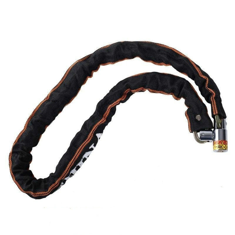 Outdoor Cycling Lock For Motorcycle Scooter MTB Heavy Duty Security Anti-Theft Bicycle Lengthen Chain With Keys Bike Chain Lock