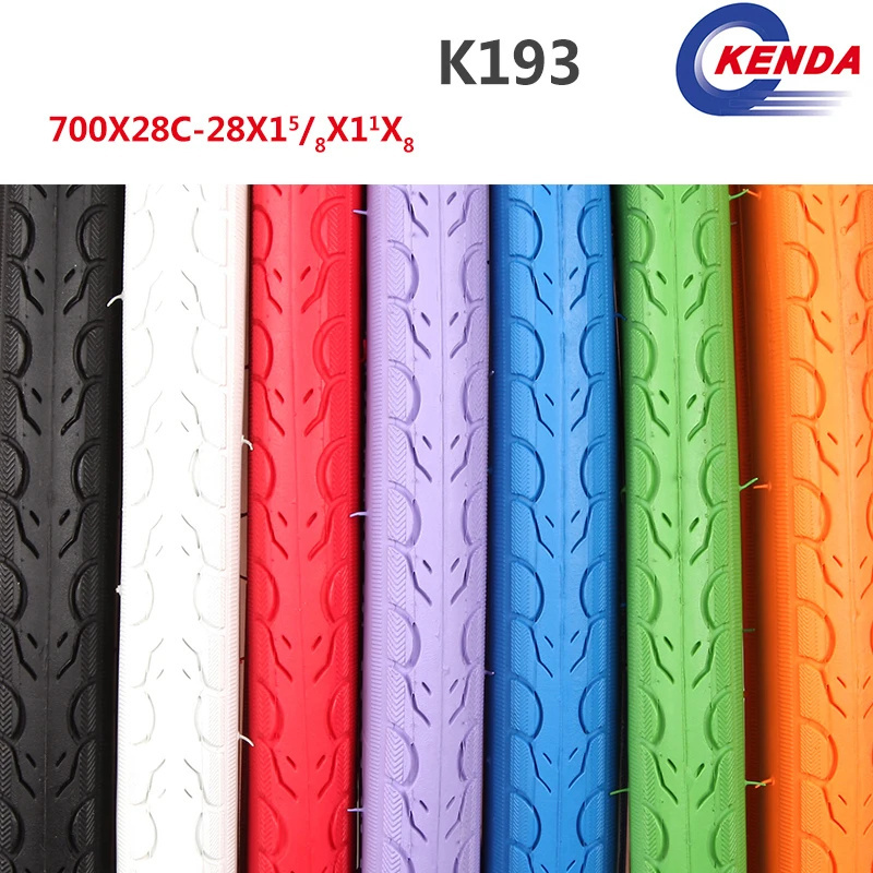 Hot Sale K193 700*28C Bike Tires Colorful Fixie Fixed Gear Bike 28C Road Bicycle Colored Tire