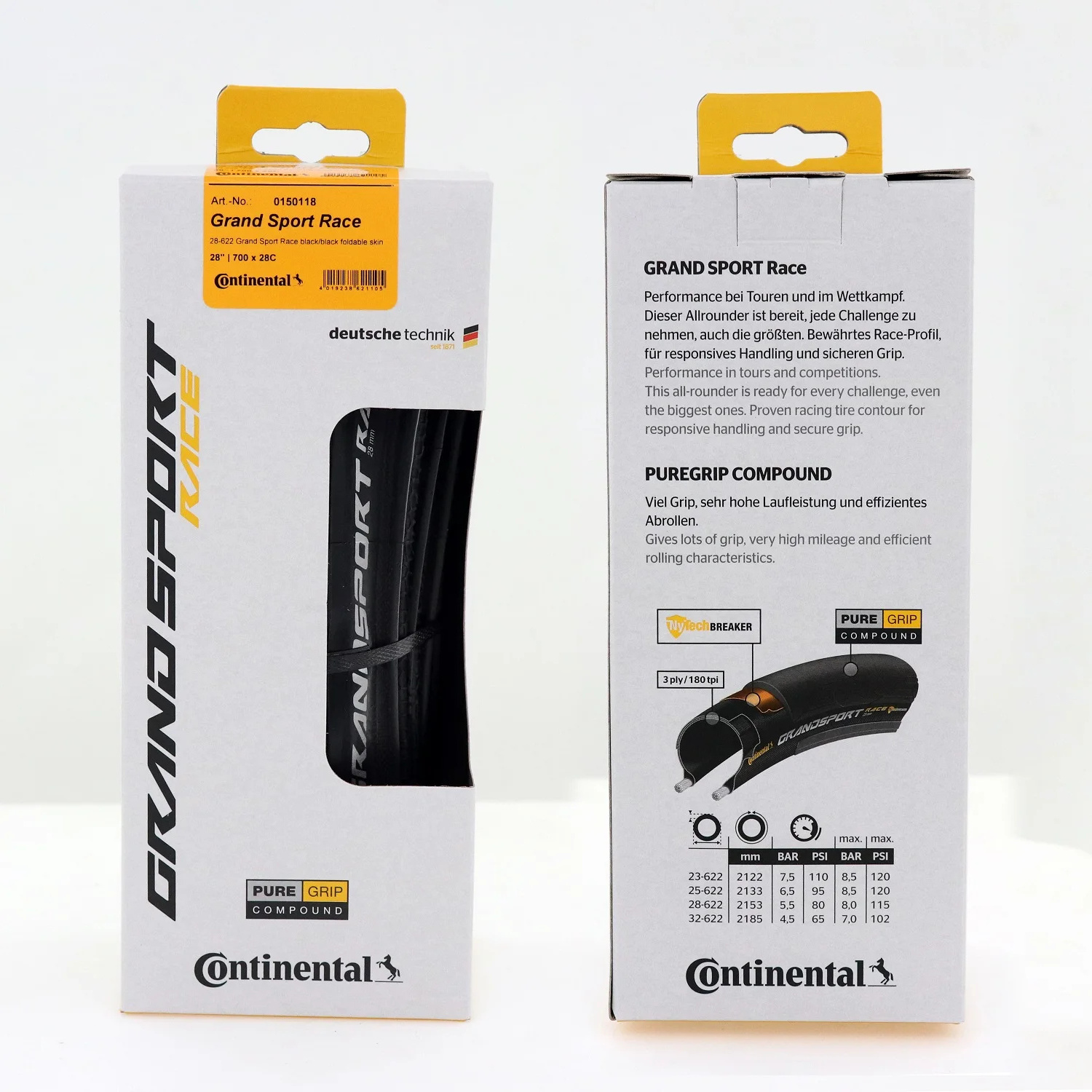 Continental Road Tire  GRAND Sport Race 700 23c 25C 28C Bicycle Bike Clincher Foldable Gravel Tire