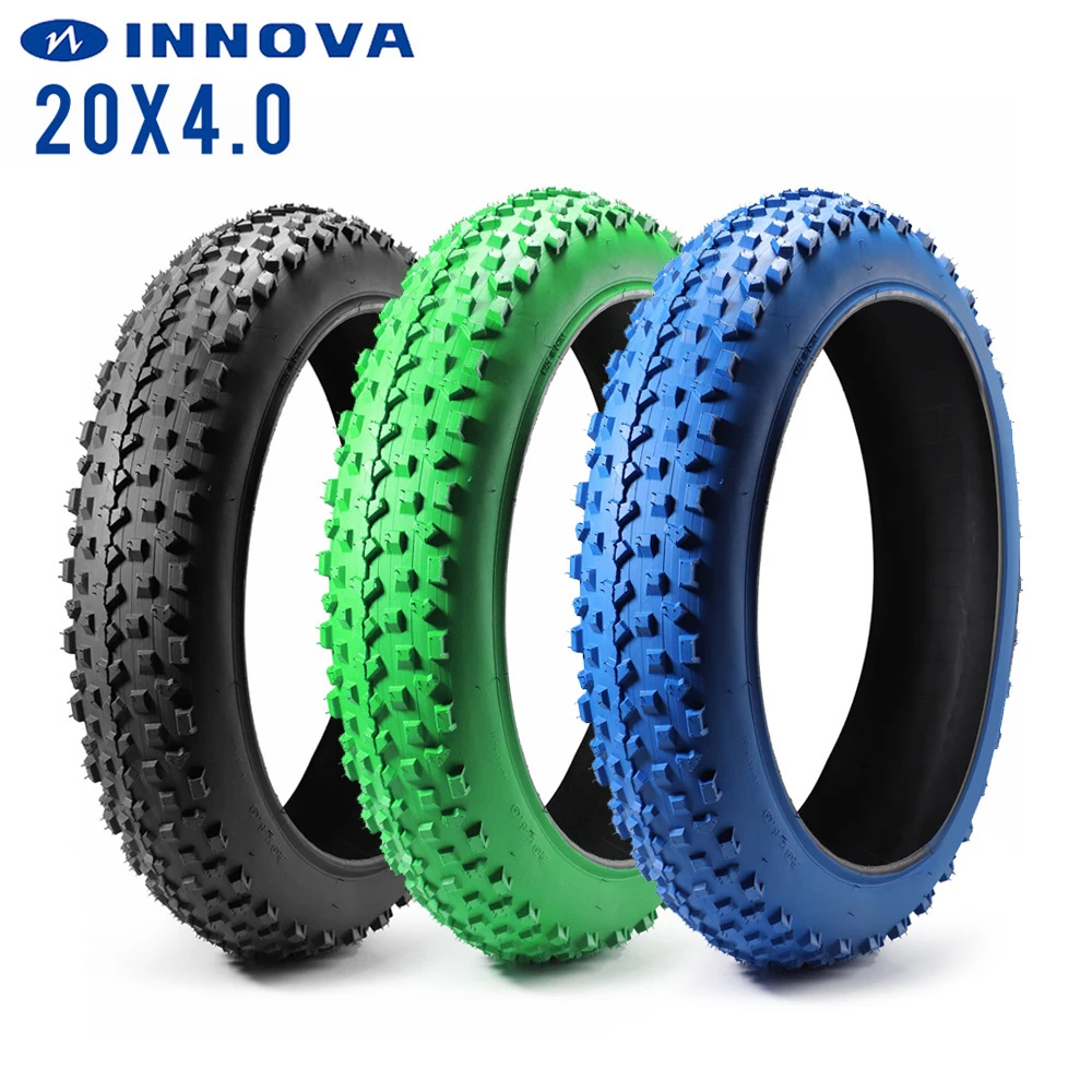 INNOVA E-bike 20x4.0 Fat Tire 20inch Electric Mountain Bike Outer Tyre Inner Tube Fat Bike Tires