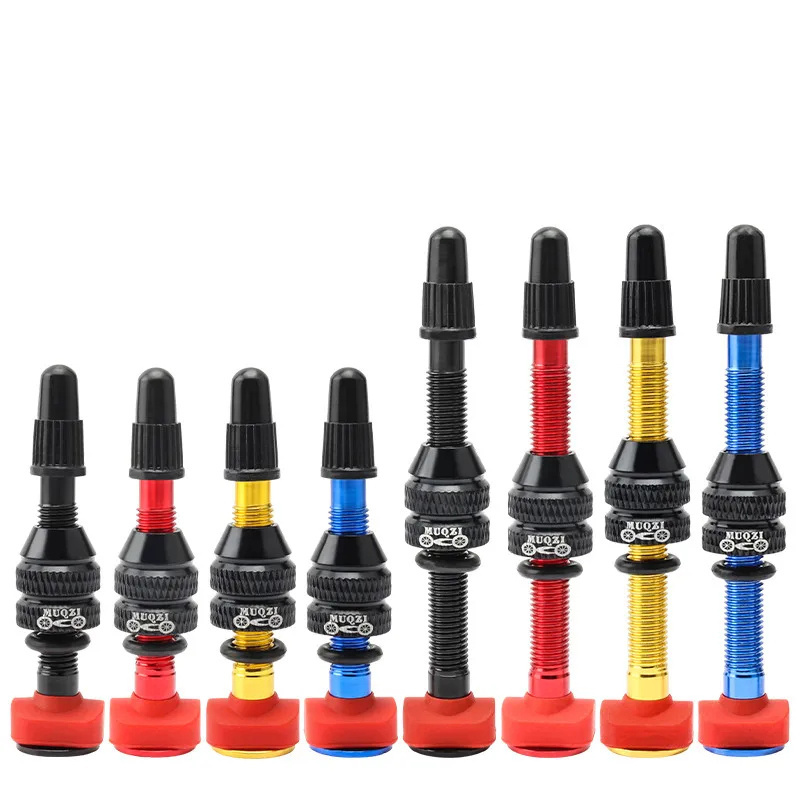 Universal 40mm 60mm Aluminum Alloy Stem Presta Valve Colorful Road MTB Bike FV Tubeless Valve