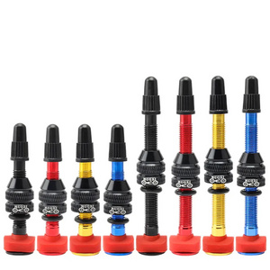 Universal 40mm 60mm Aluminum Alloy Stem Presta Valve Colorful Road MTB Bike FV Tubeless Valve