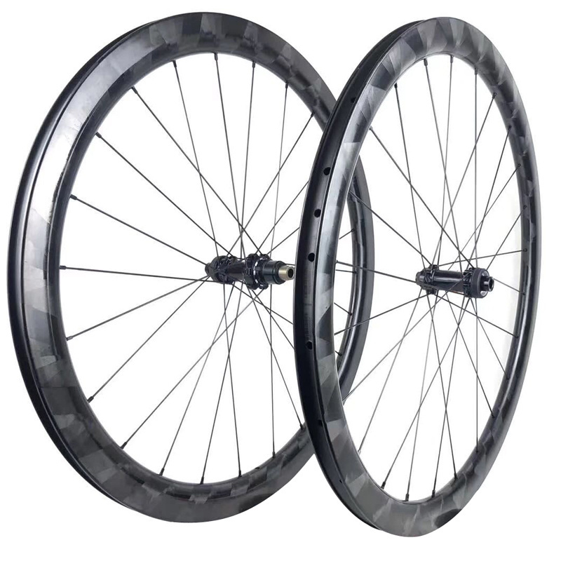 Latest Weaving Rims 50MM 28MM CX Gravel Wheel Cross Disk External Wide Lightweight 700C Bicycle Disc Wheels