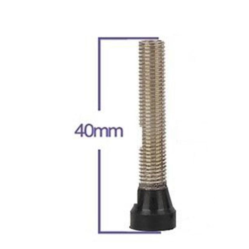 40mm Removable Fine Copper Bicycle Extended Air Nozzle Tubeless Tire Valve Extender Mountain Bike Tubeless Presta Valve Extender