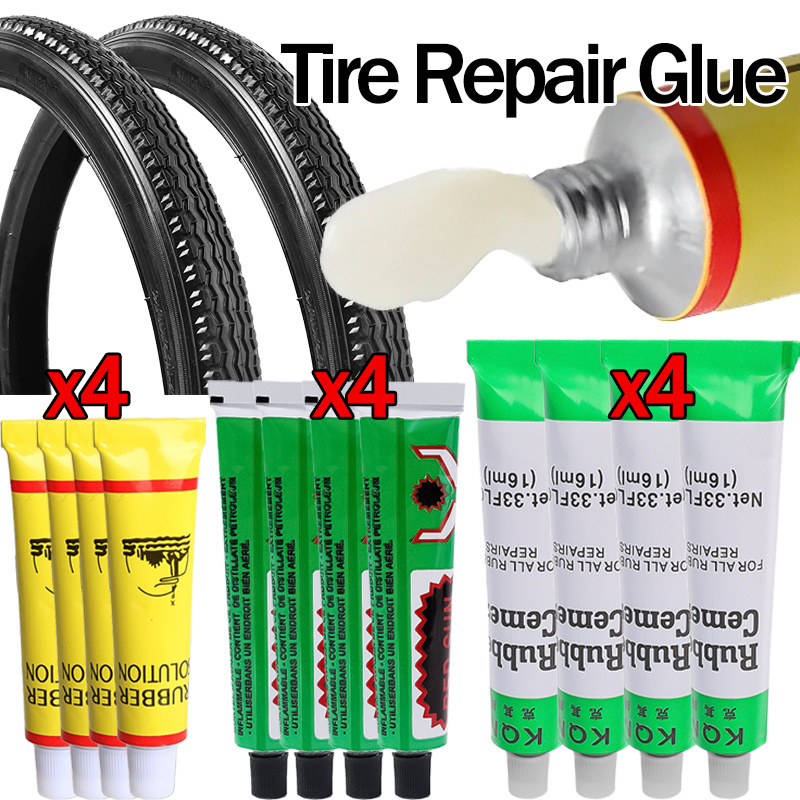 6Ml-20Ml Universal Car Motorcycle Bike Wheel Repairing Inner Tube Puncture Rubber Glue Tools Bicycle Tire Tyre Repairing Glue