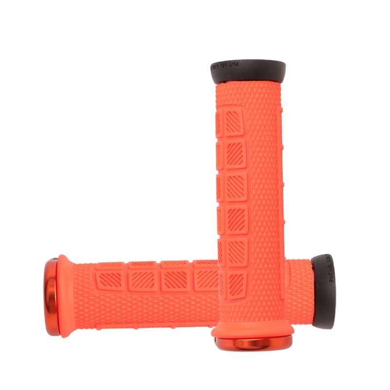 Mountain Bike Handlebar Grips ODI Non Slip Lock on MTB Bicycle Handle Grip Soft Shockproof For BMX Foldable Bicycle