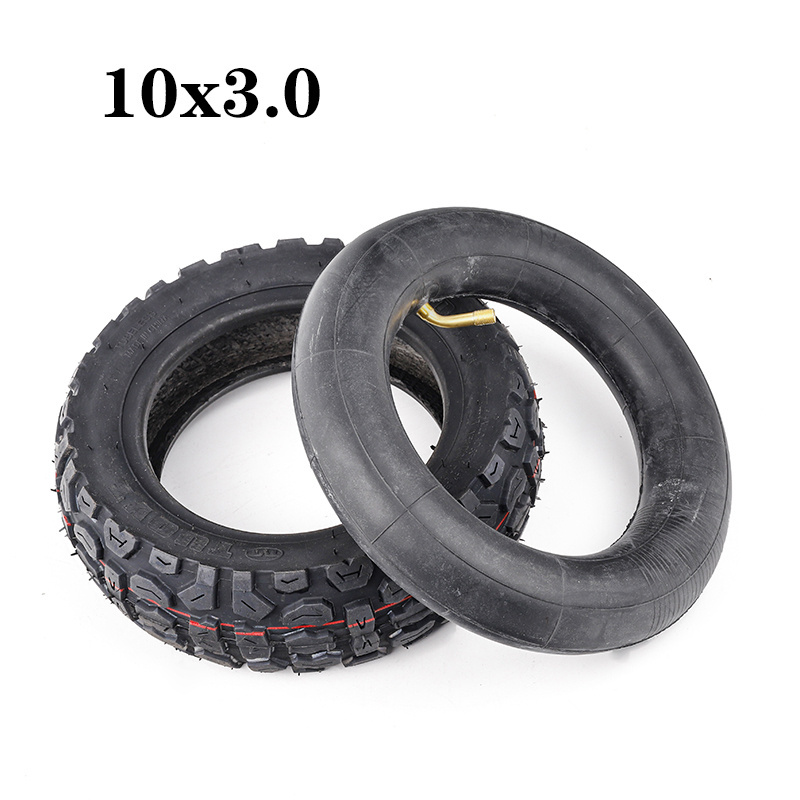 10x3 Inch Off-Road Inner Outer 255X80 Tire 80/65-6 For Speedual Grace 10 Zero 10X Kugoo M4 Pro Electric Scooter Tire