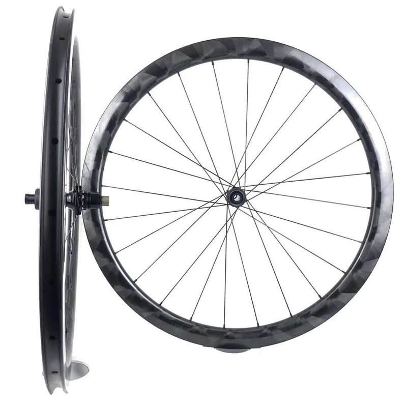 Latest Weaving Rims 50MM 28MM CX Gravel Wheel Cross Disk External Wide Lightweight 700C Bicycle Disc Wheels