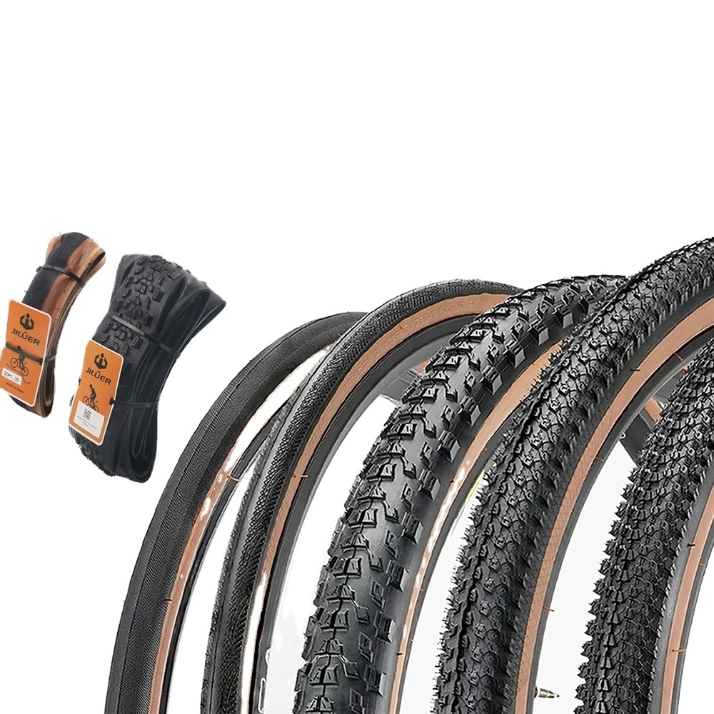 26x1.95 27.5x2.1/2.2 29x2.2 700x25C 26X4.0 20X4.0 JILUER Bike Tire MTB/Road/Snow/Folding Beach Off-road Electric Bicycle Tire