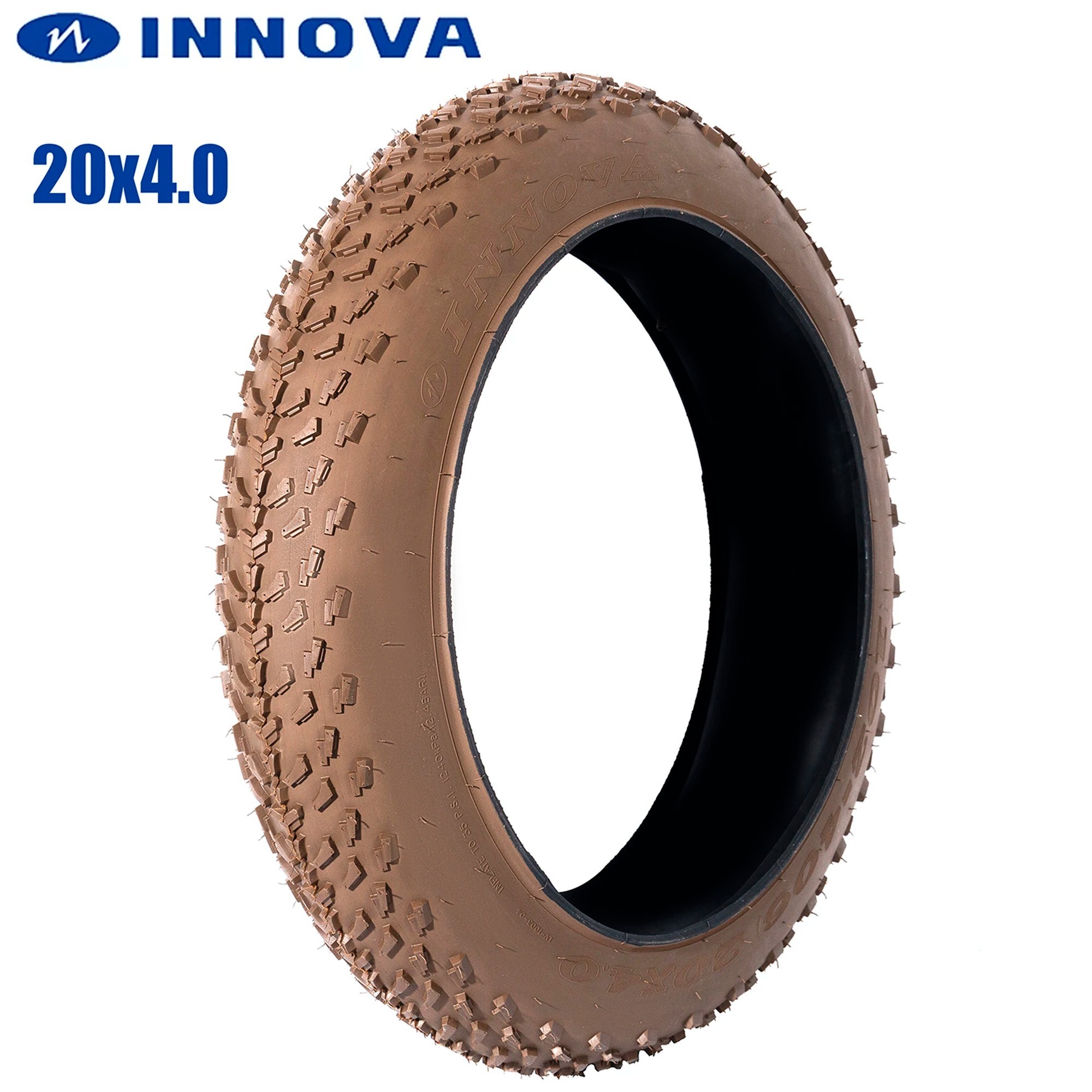 INNOVA 20x4.0 Fat Tire WIRE Snow WIRE Fat Tire Original Black Blue Green Electric Bicycle Tyre 20x4 MTB Bike Accessory and Tubes