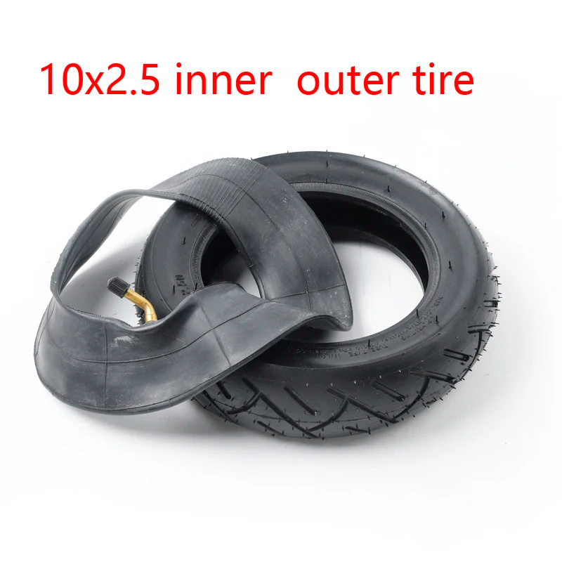 10x250 10x2.50 Electric Scooter Balance Car Accessories Advanced Explosion-Proof Inner Tube And Outer Tiyes Butyl Rubber Tires