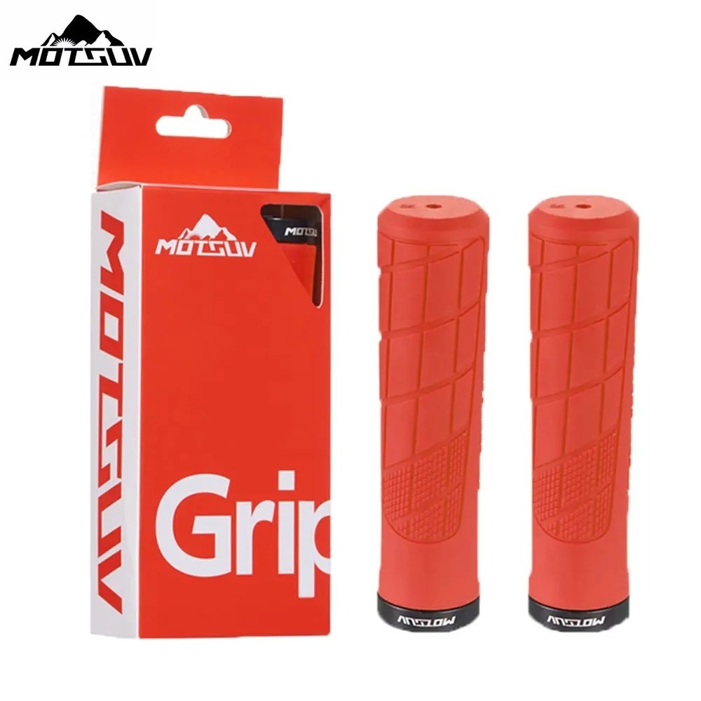 Bicycle Grips Cuffs MTB Mountain Bike Handle Grip Soft Rubber MTB Bike Gauntlet Fists Handles for Bicycle Handlebar Covers