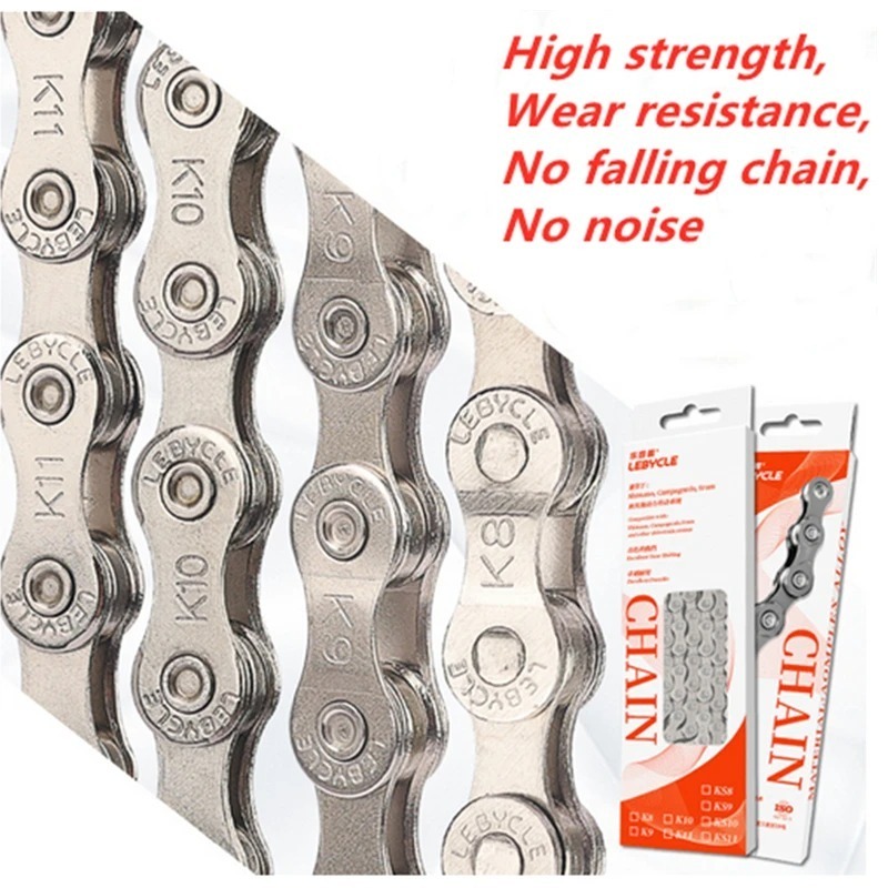 Bicycle Chain Mountain/Road Bike Chain 7/8/9/10/11/21/24/27/30 Speed MTB LBK Chains With MissingLink Bicycle for Shimano SRAM