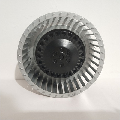 220V Duct Ventilation Exhaust Fan Backward Curved Centrifugal Air Inlet HVAC Blower Wheel Stainless Steel Blades Bearing Core