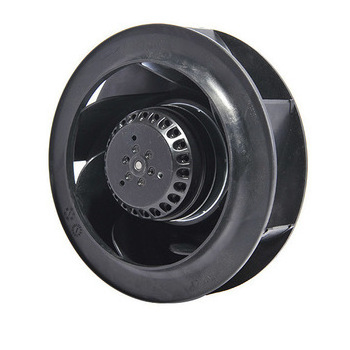 175mm capacitor external rotor motor IP44 backward curved industrial AC centrifugal fan blower and impeller for HVAC system