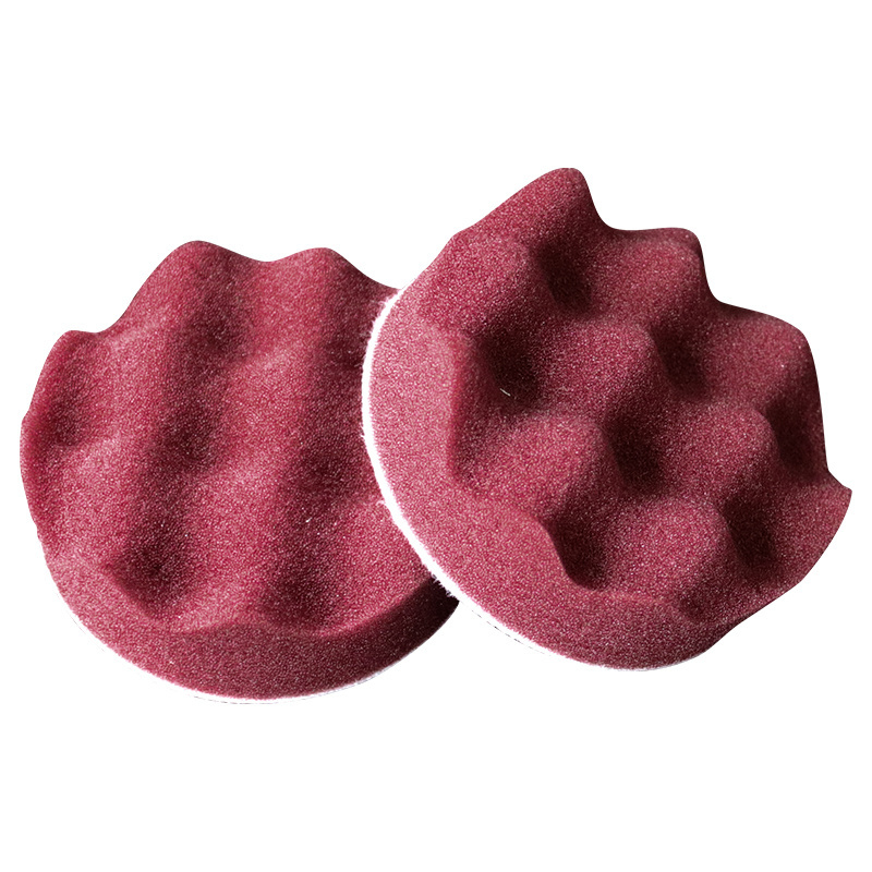 Durable Top Quality 5inch Single Side Foam Polishing Pad Wheel Waxing Buffing Pads