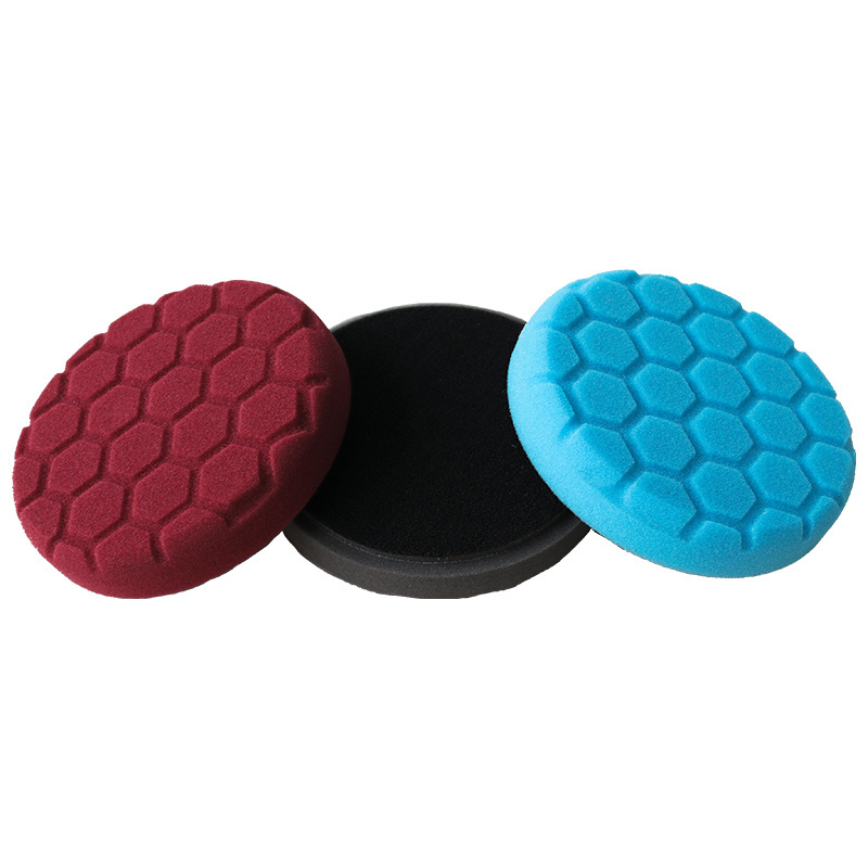 Durable Top Quality 5inch Single Side Foam Polishing Pad Wheel Waxing Buffing Pads